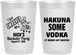 Personalized Bachelor Party 22 oz Frosted Cups - Fiesta Mexican | 40004