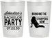 Personalized Bachelor Party 22 oz Frosted Cups - Strip Club | 40017