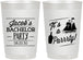 Personalized Bachelor Party 22 oz Frosted Cups - Boat | 40023