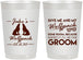 Personalized Bachelor Party 22 oz Frosted Cups - Wolfpack | 40036