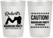 Personalized Bachelor Party 22 oz Frosted Cups - Strip Club | 40037