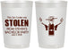 Personalized Bachelor Party 22 oz Frosted Cups - Stolen | 40053