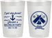 Personalized Bachelor Party 22 oz Frosted Cups - Anchor | 40054