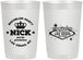 Personalized Bachelor Party 22 oz Frosted Cups - Last Vegas | 40059