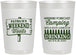 Personalized Bachelor Party 22 oz Frosted Cups - Camping | 40064