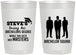 Personalized Bachelor Party 22 oz Frosted Cups - Squad | 40068