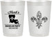 Personalized Bachelor Party 22 oz Frosted Cups - New Orleans | 40074