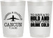 Personalized Wedding 22 oz Frosted Cups - To Have And To Hold | 408