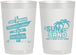 Personalized Wedding 22 oz Frosted Cups - Sun Sand Drink In My Hand | 416
