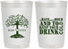 Personalized Wedding 22 oz Frosted Cups - To Have And To Hold | 438