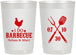 Personalized Wedding 22 oz Frosted Cups - I Do Barbecue Bbq | 445