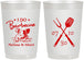Personalized Wedding 22 oz Frosted Cups - I Do Barbecue Bbq | 446