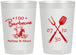 Personalized Wedding 22 oz Frosted Cups - I Do Barbecue Bbq | 447