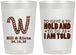 Personalized Wedding 22 oz Frosted Cups - To Have And To Hold | 449