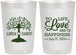 Personalized Wedding 22 oz Frosted Cups - Love And Happiness | 451