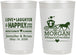 Personalized Wedding 22 oz Frosted Cups - Happily Ever After | 452