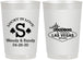 Personalized Wedding 22 oz Frosted Cups - Las Vegas | 456