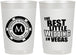 Personalized Wedding 22 oz Frosted Cups - Las Vegas | 458