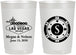 Personalized Wedding 22 oz Frosted Cups - Las Vegas | 459