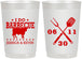 Personalized Wedding 22 oz Frosted Cups - I Do Barbecue Bbq | 471
