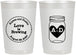 Personalized Wedding 22 oz Frosted Cups - Love Is Brewing | 486