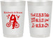 Personalized Wedding 22 oz Frosted Cups - First Date Will You I Do | 497