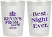 Personalized Prom 22 oz Frosted Cups - Send Off | 50009