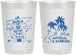 Personalized Wedding 22 oz Frosted Cups - Antigua And Barbuda | 503