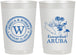 Personalized Wedding 22 oz Frosted Cups - Aruba | 505