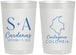 Personalized Wedding 22 oz Frosted Cups - Colombia | 516