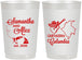 Personalized Wedding 22 oz Frosted Cups - Colombia | 517