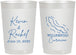 Personalized Wedding 22 oz Frosted Cups - Curacao | 520