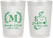 Personalized Wedding 22 oz Frosted Cups - Ireland | 528