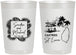 Personalized Wedding 22 oz Frosted Cups - St Lucia | 541