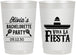 Personalized Bachelorette 22 oz Frosted Cups - Viva La Fiesta | 60001