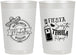 Personalized Bachelorette 22 oz Frosted Cups - Fiesta Siesta Tequila Repeat | 60004