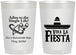 Personalized Bachelorette 22 oz Frosted Cups - Viva La Fiesta | 60005