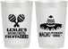 Personalized Bachelorette 22 oz Frosted Cups - Nacho Average Bride | 60007