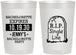 Personalized Bachelorette 22 oz Frosted Cups - Rip Single Life | 60014
