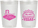 Personalized Bachelorette 22 oz Frosted Cups - Las Vegas | 60016