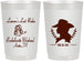 Personalized Bachelorette 22 oz Frosted Cups - Last Rodeo | 60022