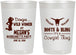 Personalized Bachelorette 22 oz Frosted Cups - Boots And Bling | 60023