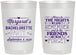 Personalized Bachelorette 22 oz Frosted Cups - Nights Remember | 60034