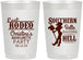 Personalized Bachelorette 22 oz Frosted Cups - Raising Hell Last Rodeo | 60042