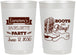 Personalized Bachelorette 22 oz Frosted Cups - Boots And Bling | 60044