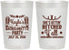 Personalized Bachelorette 22 oz Frosted Cups - Getting Hitched Yall | 60047