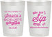 Personalized Bachelorette 22 oz Frosted Cups - Cant Sip With Us | 60050