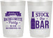 Personalized Bachelorette 22 oz Frosted Cups - Stock The Bar | 60053