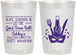 Personalized Bachelorette 22 oz Frosted Cups - Mardi Gras | 60057