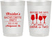 Personalized Bachelorette 22 oz Frosted Cups - Before She Says I Do | 60064